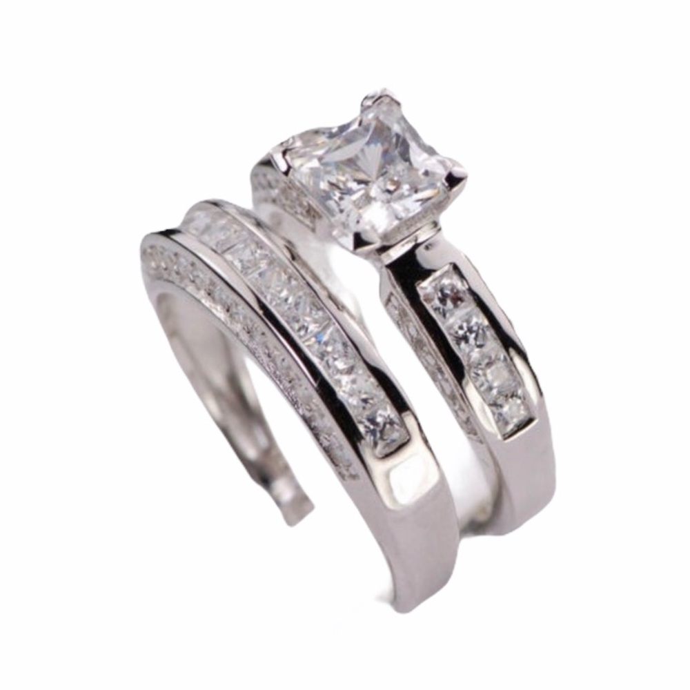 925 Sterling Silver Sapphire Ring - Picture 5 of 6